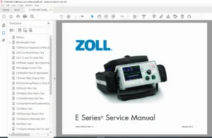 ZOLL E Series Defibrillator Service Manual – Maintenance & Repair PDF