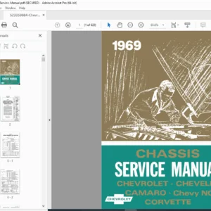 1969 Chevrolet Chassis Service Manual PDF –  DOWNLOAD