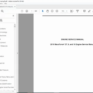 2010 MaxxForce DT 9 10 Engine Service Manual PDF DOWNLOAD