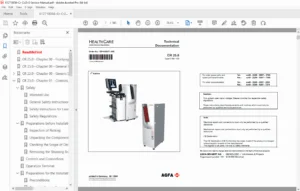 Agfa CR 25.0 Digitizer Service Manual - PDF DOWNLOAD