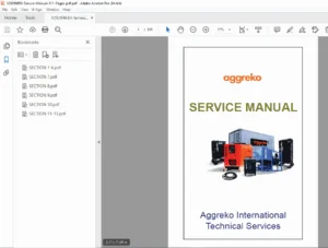 Aggreko International Technical Services Generator & Equipment Service Manual PDF