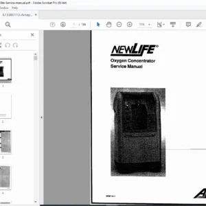 AirSep NewLife Elite Oxygen Concentrator Service Manual PDF