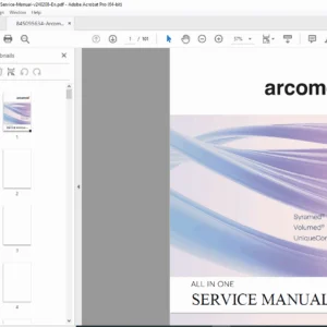 Arcomed Syramed µSP6000 & Volumed µVP7000 Service Manual PDF