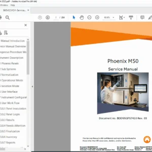 BD Phoenix M50 AST/ID System Service Manual - PDF DOWNLOAD