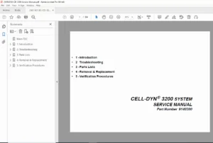 CELL-DYN 3200 Hematology Analyzer Service Manual – Repair & Diagnostics PDF