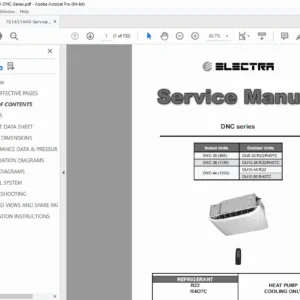 DNC Series CNC Press Brake / Control System Service Manual PDF
