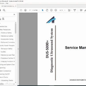 DUS-5000 Service Manual PDF – Diagnostics, Schematics & Parts