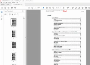 Danfoss VLT FC Series Variable Frequency Drive Service Manual - PDF