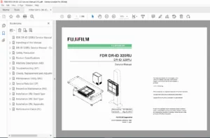 FUJIFILM DR-ID 320RU Service Manual – Digital Radiography PDF