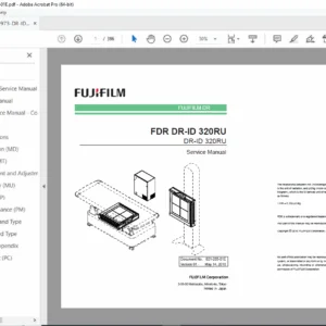 FUJIFILM DR-ID 320RU Service Manual – Digital Radiography PDF