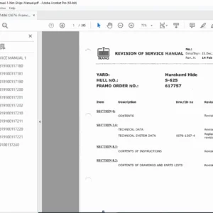Framo Cargo Pump SD100 SD150 TK80 Hydraulic Service Manual PDF