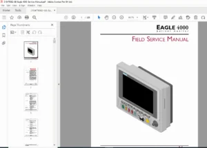 GE Eagle 4000 Patient Monitor Service Manual PDF