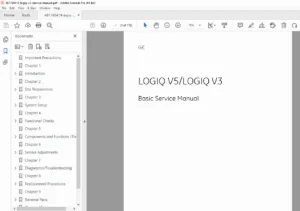 GE Logiq V3 Ultrasound System Service Manual PDF