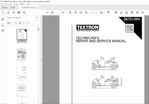 Gas Golf Cart Service Manual Complete Repair Maintenance Guide PDF