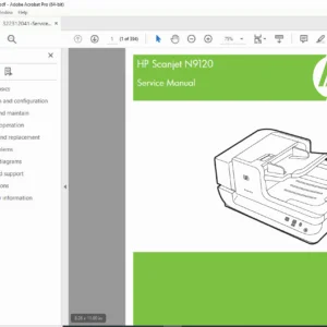 HP Scanjet N9120 Service Manual PDF – Repair & Maintenance Guide