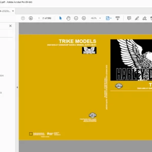 Harley-Davidson 2020 Trike Service Manual PDF