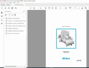 Hill-Rom Transport, Procedural, and Specialty Stretchers Service Manual PDF