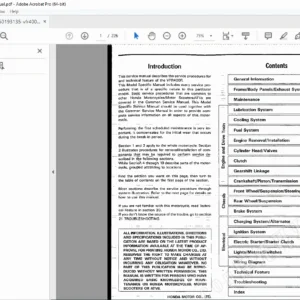 Honda VFR400R Service Manual PDF NC30 Workshop Repair Guide