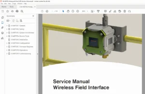 Honeywell Enraf Wireless Field Interface (WFI) Service Manual - PDF