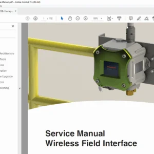 Honeywell Enraf Wireless Field Interface (WFI) Service Manual - PDF