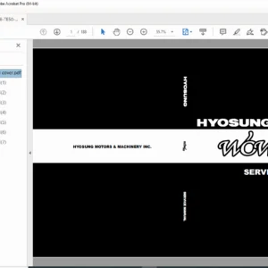 Hyosung TE50 WOW50 Service Manual PDF - ATV Repair Guide (2001) PDF