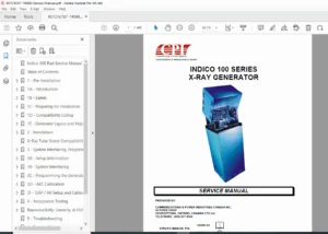 Indico 100 Series X-Ray Generator Service Manual - PDF DOWNLOAD