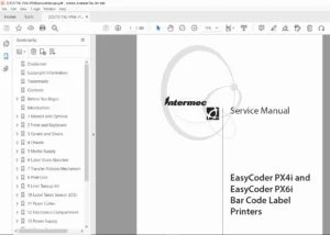 Intermec PX4i / PX6i Industrial Printer Service Manual – PDF