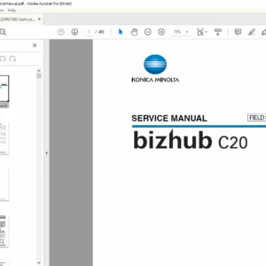 Konica Minolta bizhub C20 Field Service Manual (Ver. 1.0) PDF