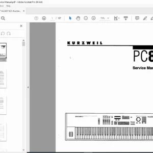 Kurzweil PC88 Keyboard Service Manual PDF — Diagnostics & Schematics