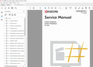 Kyocera ECOSYS M3860idn M3860idnf Service Manual PDF