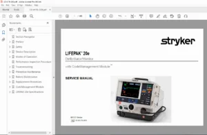 LIFEPAK 20e Defibrillator/Monitor Service Manual (2023) PDF