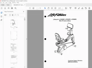 Life Fitness Lifecycle R7 / R9 / LC9500R Service Manual PDF