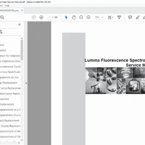 Lumina Fluorescence Spectrometer Service Manual - PDF