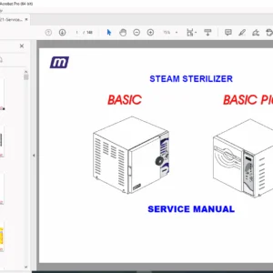 M.O.COM Basic & Basic Plus Steam Sterilizer Service Manual PDF