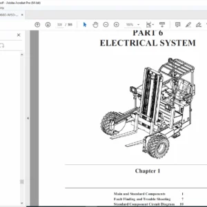 MOFFETT M50 M40 M8 M5 Forklift Service Manual PDF – Repair Guide