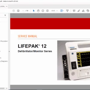 Medtronic LIFEPAK 12 Defibrillator Service Manual PDF