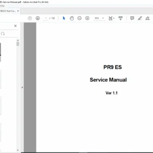 Nantian PR9-ES Banking Printer Service Manual PDF (Ver 1.1)
