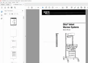 Ohmeda Infant Warmer Service Manual Models 2001-5000 Repair PDF