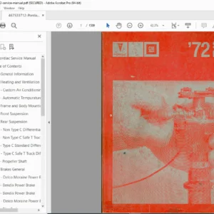 Pontiac 1972 Service Manual PDF – Factory Repair & Workshop Guide