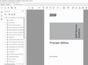 ProCash 2050xe Service Manual - Wincor Nixdorf ATM Self-Service Kiosk PDF