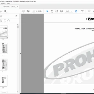 Proheat X30 Diesel Coolant Heater Installation & Service Manual PDF