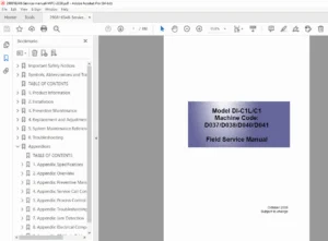 Ricoh Aficio MP C2030 Service Manual PDF DOWNLOAD