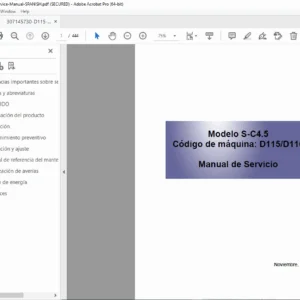 Ricoh D115 D116 Service Manual (Spanish) – Repair & Troubleshooting PDF