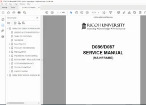 Ricoh MP C3001 / MP C3501 Service Manual — PDF Download