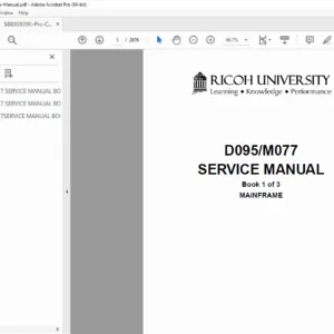 Ricoh Pro C901 / C901S Service Manual PDF — Repair & Diagnostics