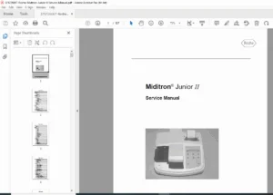 Roche Miditron Junior II Service Manual – PDF Download