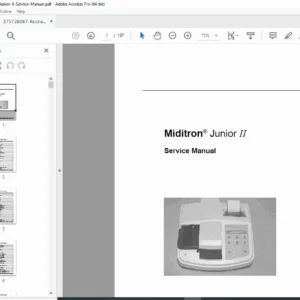 Roche Miditron Junior II Service Manual – PDF Download