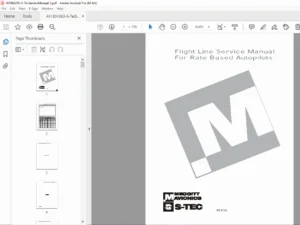 S-TEC Flight Line Service Manual PDF – Rate Based Autopilots (P/N 87102)