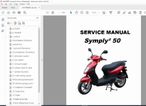 SYM Symply² 50 Service Manual PDF DOWNLOAD