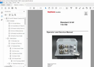 Standard 30 MF Service Manual Raytheon Anschütz Gyro Compass Operator Guide PDF